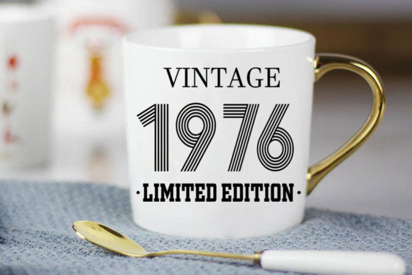 Download Vintage Since 1976 Svg, Birthday Svg, 46 - Since Collection