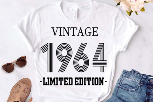 Download Vintage Since 1964 Svg, Birthday Svg, 58 - Since Collection