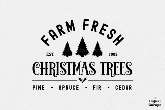 Download Farm Fresh Christmas Trees SVG - Premium Resources