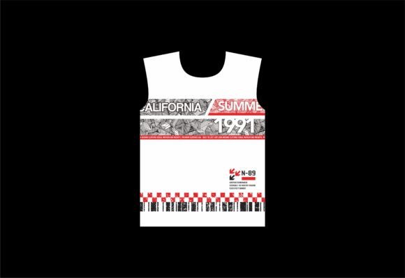 Download California Summer 1991 Tshirt Design - 1991 Collection