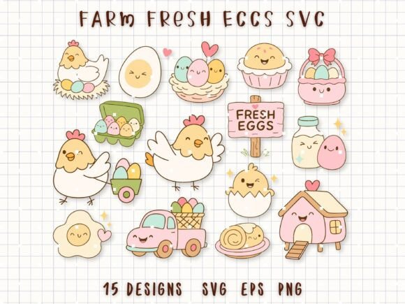 Download Farm Fresh Eggs SVG Chicken Egg Clipart - Farm fresh Collection