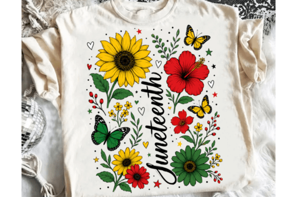 Download Juneteenth Floral PNG, Free Ish Since 18 - Since Collection