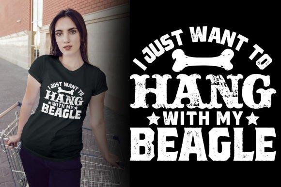 Download Beagle Dog Vintage T Shirt Design - T shirt design Collection