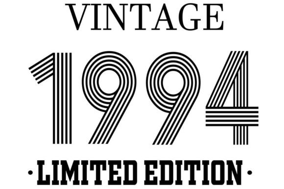 Download Vintage Since 1994 Svg, Birthday Svg, 28 - Since Collection