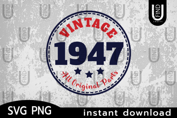 Download Vintage 1947 All Original Parts - 1947 Collection
