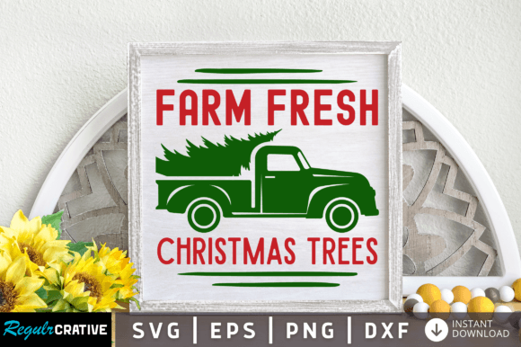 Download Farm Fresh Christmas Trees Svg Design - Farm fresh Collection